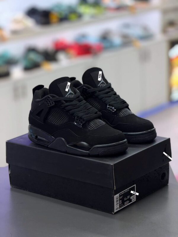 Jordan 4 black cut